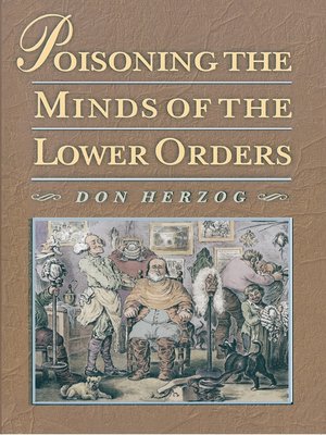 cover image of Poisoning the Minds of the Lower Orders